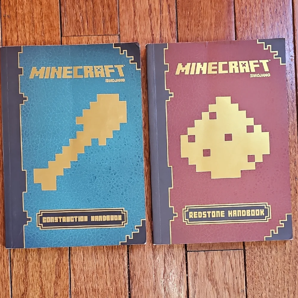 Mincraft Construction and Redstone Paperback Handbooks